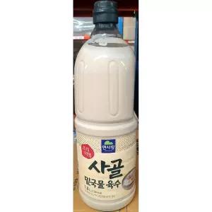 사골육수(면사랑 1.8L)/식당/업소용/식당용/국물/새해/설날/떡국/베이스/육수/사골/엑기스/액/기스/코인/스