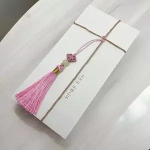 노리개 한복 키링 핑크 노리개키링