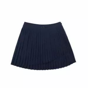 스커트 LQS M3322PSK13NVY 여성 언밸런스 플리츠 스커트 NAVY