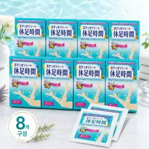 휴족시간 쿨링시트 6매입 X 8개 일본휴족시간 올리브영 다리 발바닥 종아리