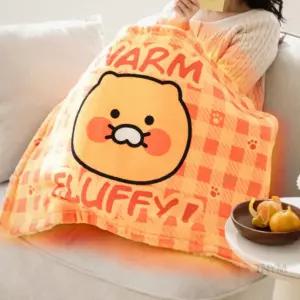 춘식이 온열 무릎 담요 휴대용온열담요