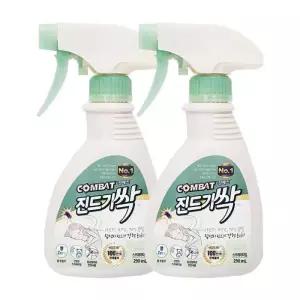 컴배트 진드기싹 스프레이 허브향 290ml x2
