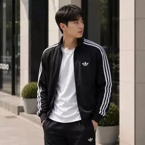 [아디다스] 져지 오리지널스 파이어버드 트랙 탑 남성 블랙 KD8312