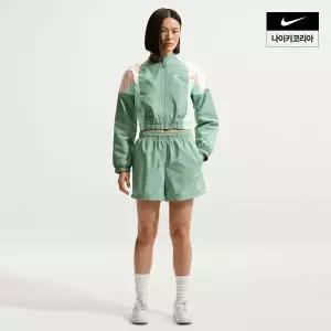 나이키 NSW 클래식 우븐 여성 미드라이즈 쇼츠 FV7558-006