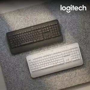 국내정품 로지텍 SIGNATURE K650 그래파이트 무선 블루투스 키보드 손목받침대일체형/KH