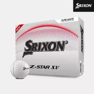 스릭슨 Z스타9 XV 골프볼 퓨어화이트 우레탄소재 공 3피스 12알