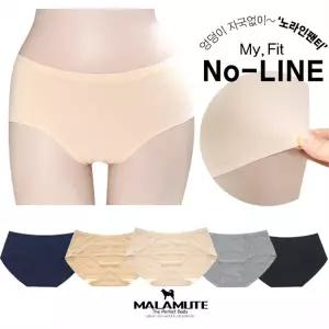 [하프클럽/마이핏] 심리스 무봉제팬티 자국 없는 노라인팬티 면팬티