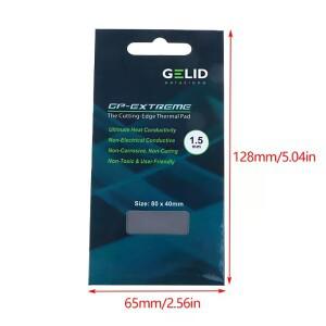 GELID 15W/MK 열전도 패드 CPU/GPU 그래픽 마더보드 실리콘 그리스 방열