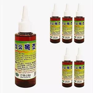 국산 참숯목초액 x6개 110ml 숙성 목초원액 발관리 학교 관공서 탈취효과