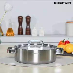 쉐프윈 316STS 통5중 24cm 전골냄비