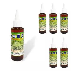 국산 참숯 목초 액 x(6개) 110ml 숙성 원액 발관리 탈취효과