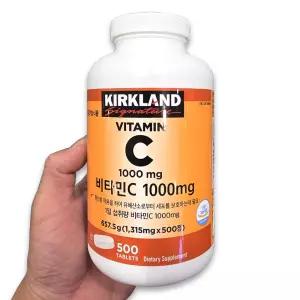 커클랜드 시그니처 비타민 C 500정　코스트코 활력 항산화 관리