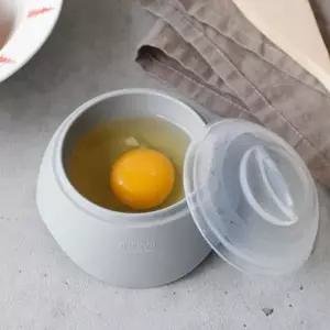 실리콘 계란찜기 전자렌지 달걀 삶기 반숙용기