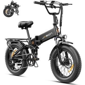 1400W 피크 전동, MAX 속도 30MPH, 48V 13AH 탈착식 배터리, 풀 서스펜션 시스템
