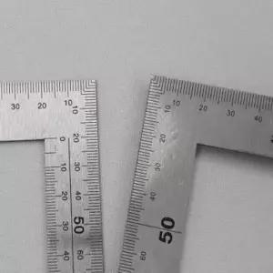 [제이큐]기역자 스틸자 50cm 직각자 눈금자 목공자