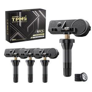 말리부용 315MHz 프 로그래밍 TPMS 센서 08-16 임팔라 05-20 카마로 10-15 크루즈 11-15 트랙스 13-22 이쿼녹스 07-22 트래버스 09-17, OE 13598771 13586335, 4팩