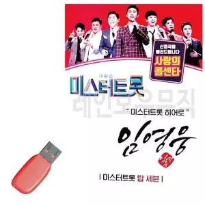 [제이큐]휴가철을 위한 USB 노래칩 임영웅 미스터트롯 히어로 유에스비