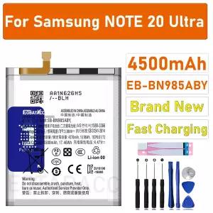 2026년형 새 4500mAh EB-BN985aby 배터리 삼성 호환 노트 20 용