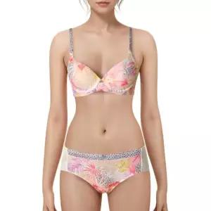 휠라 언더웨어호피매치 트로피컬나염 여성브라헴팬티세트 BADRH2654FLBE