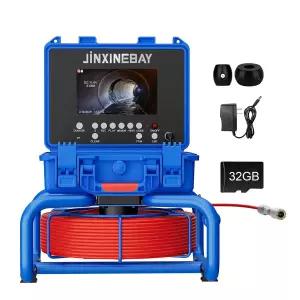 18mm 512Hz 송신 기능이 있는 하수도 카메라 배관 점검용 7인치 DVR 방수 IP68 보어스코프 및 배수 내시경