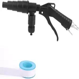 푸카이수 냉각수 시스템 플러시 건 히터 코어 키트 19-40mm 호스 라디에이터 탱크리스 온수기 청소 도구용
