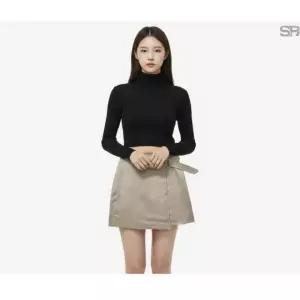 스파오 에코 린넨 랩 4부스커트 SPWHA24G61-T