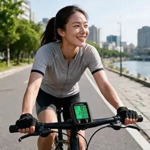 자전거 속도계 거리 측정기 사이클 속도센서 주행 기록 장치 라이딩 측정-WFQ3F63