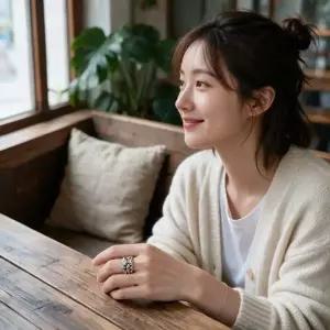 물고기반지 애끼반지 우정링 커플링 수능선물 행운반지 레이어드...