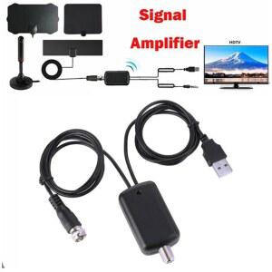 TV 안테나 증폭기 4K UHD 저잡음 USB 인터페이스 액세서리 신호 안테나 수신기 디지털 향상 텔레비전 Y0C6