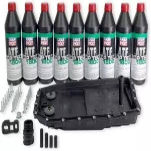 BMW 일부 V8 모델 재규어 및 랜드로버용 변속기 서비스 키트 9L ATF + 팬 필터 개스킷 볼트 슬리브