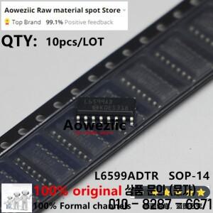 Aoweziic 2024+ 100% 신규 수입 오리지널 L6599DTR SOP 14 전원 컨트롤러 IC 칩