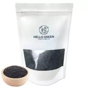 헬로우그린 국내산 볶은 검은깨 가루 250g(팩) 흑임자