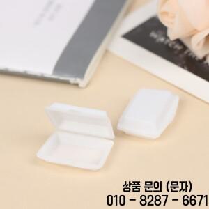 2pcs 1:12 인형의 집 미니어처 패스트 푸드 일회용 수저 도시락 상자 장난감