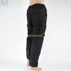 남자 카고 주머니 방한 작업복 따뜻한 패딩 바지_50
