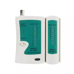 케이블 테스터기 분리형 RJ45 DC 9V 전선 전화선 배열 연결 상태 원거리 체크