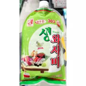 생와사비303 (맷돌표 튜브형 750g) 스시롤용/연겨자/감칠맛/행사용/일식당