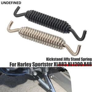 킥스탠드 스프링 프레임 피팅 바이크 오토바이 발 페그 확장 Harley Sportster Touring Road Glide Softail
