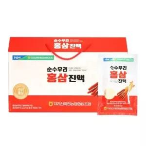 마천농협 순수우리 홍삼진액 70ml x 30포 캐리어타입