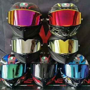 바이크 오토바이 헬멧 바이저 렌즈, AGV PISTA GP R/GP RR/Corsa RR RACE 3 앞유리 자외선 차단 선 PC
