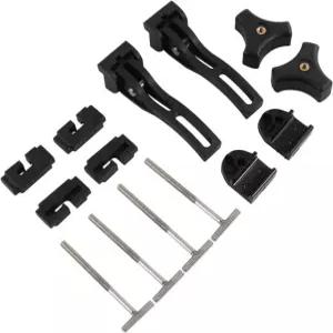 자동차 범퍼 및 펜더용 볼트 나사 그로멧 패스너 키트 토노커버 2x Rear Clamp