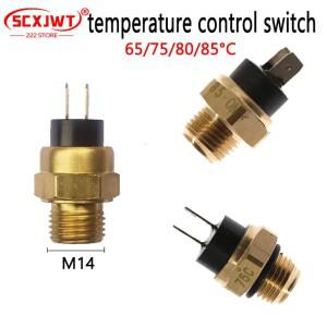 M14 전기 라디에이터 냉각수 온도 조절기 스위치 센서 65/75/80 ℃ ATV 쿼드 오토바이 액세서리
