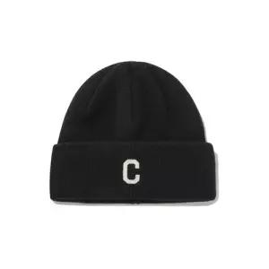 COVERNAT C 로고 베이직 아크릴 비니 블랙 4415347 CO2404CA52BK