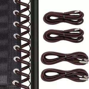 콜드에어솝 4팩 무중력 의자용 범용 교체 코드 브라운 잔디 정원 리클라이너 수리를 위한 탄성 키트