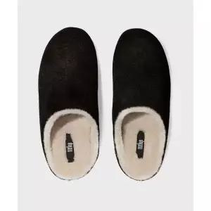 핏플랍 크리시 시어링 어그 슬리퍼 Black FFSO2011BK