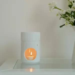 라운드 대용량 아로마 오일 버너 램프 워머