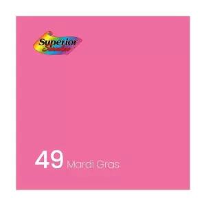 [셀러에이드]Superior 촬영 스튜디오 배경지 2.7 x 11m (49 Mardi gras)