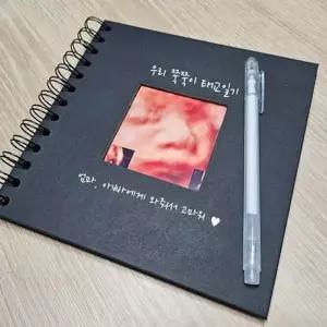 초음파 앨범 사진 앨범 성장 태교 신생아 만삭 기록 보관 다이어리