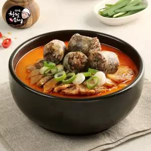 신의주 순대국 오리지널 얼큰한맛 600g x 5팩