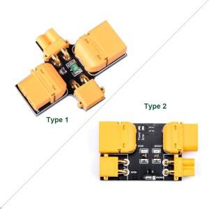 Amass XT30 퓨즈 연기 스토퍼 라인 RC 모델 용 짧은 테스터 서클 차단기 비행기 FPV 레이싱 드론