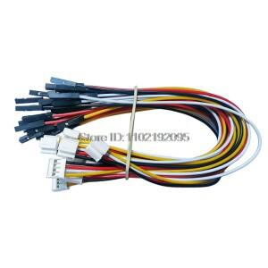 24AWG 20CM 그로브 커넥터 4핀 암 변환 케이블, 측 버클형 어셈블리